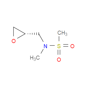 N-METHYL-N-([(2S)-OXIRAN-2-YL]METHYL)METHANESULFONAMIDE