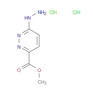 METHYL 6-HYDRAZINYLPYRIDAZINE-3-CARBOXYLATE DIHYDROCHLORIDE - Click Image to Close