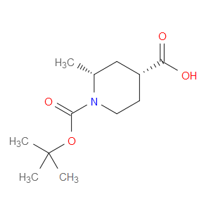 (2R,4R)-1-[(TERT-BUTOXY)CARBONYL]-2-METHYLPIPERIDINE-4-CARBOXYLIC ACID - Click Image to Close