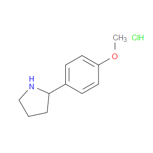 2-(4-METHOXYPHENYL)PYRROLIDINE HYDROCHLORIDE