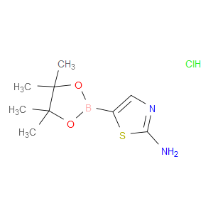 5-(4,4,5,5-TETRAMETHYL-1,3,2-DIOXABOROLAN-2-YL)-1,3-THIAZOL-2-AMINE HYDROCHLORIDE