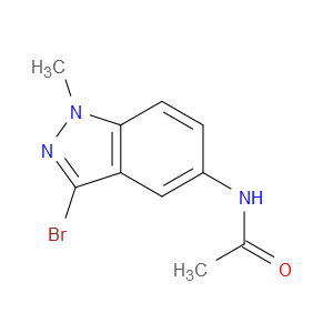 N-(3-BROMO-1-METHYL-1H-INDAZOL-5-YL)ACETAMIDE