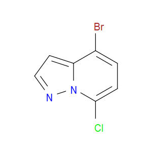 4-BROMO-7-CHLOROPYRAZOLO[1,5-A]PYRIDINE