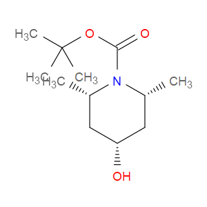 TERT-BUTYL (2R,4R,6S)-REL-4-HYDROXY-2,6-DIMETHYLPIPERIDINE-1-CARBOXYLATE