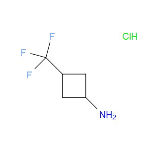 3-(TRIFLUOROMETHYL)CYCLOBUTAN-1-AMINE HYDROCHLORIDE - Click Image to Close
