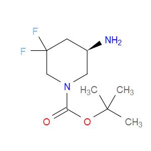 TERT-BUTYL (5R)-5-AMINO-3,3-DIFLUOROPIPERIDINE-1-CARBOXYLATE