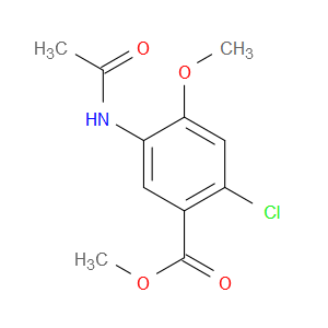 METHYL 5-ACETAMIDO-2-CHLORO-4-METHOXYBENZOATE