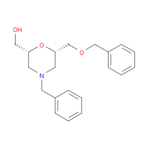 ((2R,6S)-4-BENZYL-6-(BENZYLOXYMETHYL)MORPHOLIN-2-YL)METHANOL