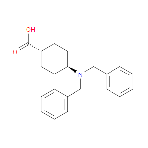 TRANS-4-[BIS(PHENYLMETHYL)AMINO]CYCLOHEXANECARBOXYLIC ACID