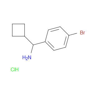 (4-BROMOPHENYL)(CYCLOBUTYL)METHANAMINE HYDROCHLORIDE - Click Image to Close