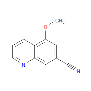 5-METHOXYQUINOLINE-7-CARBONITRILE - Click Image to Close
