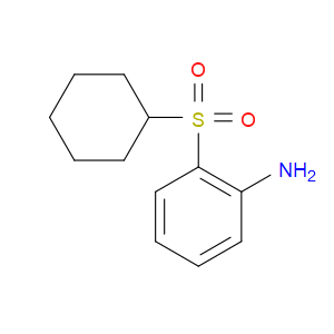 2-CYCLOHEXANESULFONYL-PHENYLAMINE