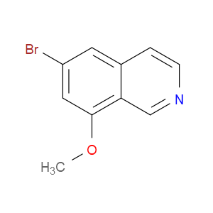 6-BROMO-8-METHOXYISOQUINOLINE