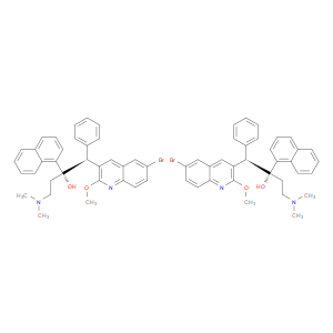 (1R,2R)-1-(6-BROMO-2-METHOXYQUINOLIN-3-YL)-4-(DIMETHYLAMINO)-2-(NAPHTHALEN-1-YL)-1-PHENYLBUTAN-2-OL - Click Image to Close
