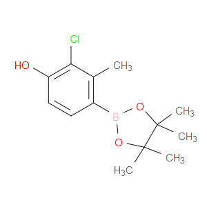 2-CHLORO-3-METHYL-4-(4,4,5,5-TETRAMETHYL-1,3,2-DIOXABOROLAN-2-YL)PHENOL