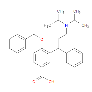 N,N-DIISOPROPYL[3-(2-BENZYLOXY-5-CARBOXYPHENYL)-3-PHENYLPROPYL]AMINE