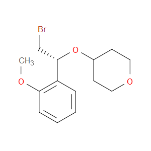 (R)-4-(2-BROMO-1-(2-METHOXYPHENYL)ETHOXY)TETRAHYDRO-2H-PYRAN