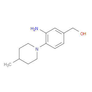 (3-AMINO-4-(4-METHYLPIPERIDIN-1-YL)PHENYL)METHANOL