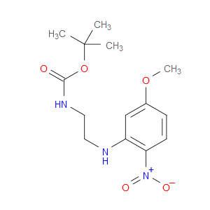 TERT-BUTYL (2-((5-METHOXY-2-NITROPHENYL)AMINO)ETHYL)CARBAMATE