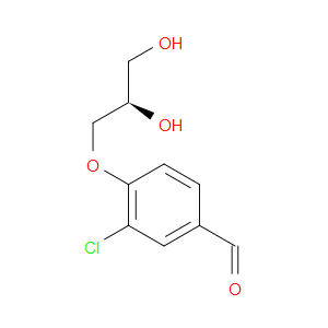 (R)-3-CHLORO-4-(2,3-DIHYDROXYPROPOXY)BENZALDEHYDE