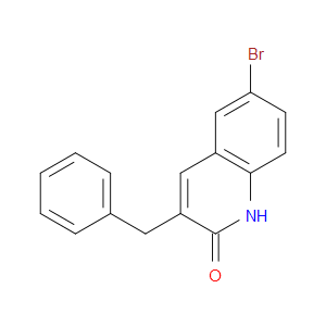 6-BROMO-3-(PHENYLMETHYL)-2(1H)-QUINOLINONE