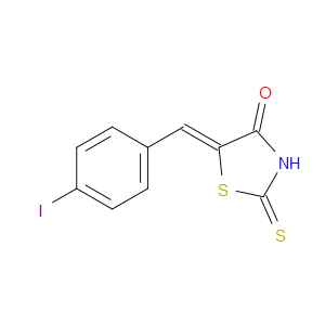 (Z)-5-(4-IODOBENZYLIDENE)-2-THIOXOTHIAZOLIDIN-4-ONE