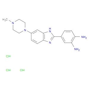 4-(6-(4-METHYLPIPERAZIN-1-YL)-1H-BENZO[D]IMIDAZOL-2-YL)BENZENE-1,2-DIAMINE TRIHYDROCHLORIDE