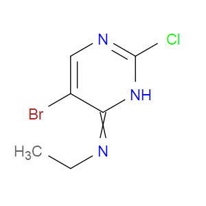 5-BROMO-2-CHLORO-N-ETHYLPYRIMIDIN-4-AMINE - Click Image to Close