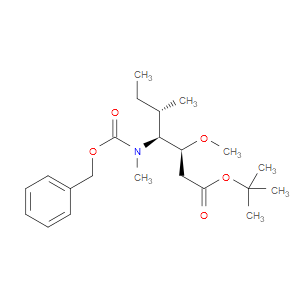 TERT-BUTYL (3S,4S,5S)-4-(((BENZYLOXY)CARBONYL)(METHYL)AMINO)-3-METHOXY-5-METHYLHEPTANOATE