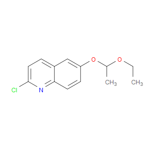 6-(1-ETHOXYETHOXY)-2-CHLOROQUINOLINE