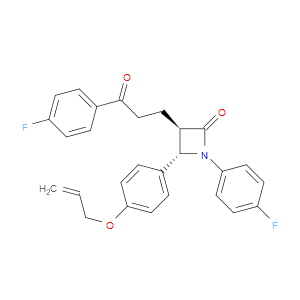 (3R,4S)-4-(4-(ALLYLOXY)PHENYL)-1-(4-FLUOROPHENYL)-3-(3-(4-FLUOROPHENYL)-3-OXOPROPYL)AZETIDIN-2-ONE