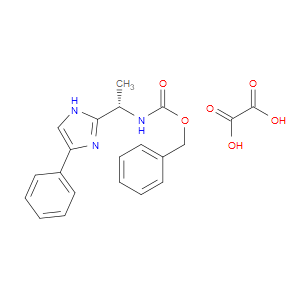 BENZYL (S)-(1-(4-PHENYL-1H-IMIDAZOL-2-YL)ETHYL)CARBAMATE OXALATE