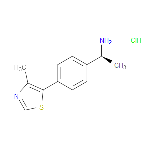 (S)-1-(4-(4-METHYLTHIAZOL-5-YL)PHENYL)ETHANAMINE HYDROCHLORIDE