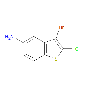 3-BROMO-2-CHLOROBENZO[B]THIOPHEN-5-AMINE - Click Image to Close