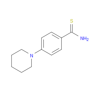 4-(PIPERIDIN-1-YL)BENZENE-1-CARBOTHIOAMIDE - Click Image to Close