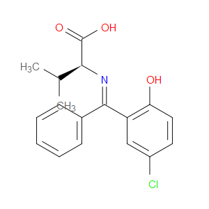 N-[(5-CHLORO-2-HYDROXYPHENYL)PHENYLMETHYLENE]-L-VALINE
