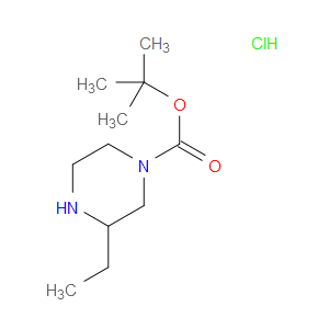 TERT-BUTYL 3-ETHYLPIPERAZINE-1-CARBOXYLATE HYDROCHLORIDE