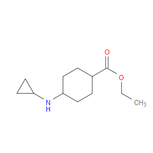 ETHYL 4-(CYCLOPROPYLAMINO)CYCLOHEXANECARBOXYLATE