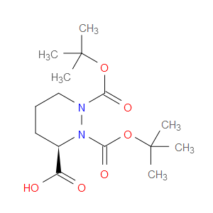 (R)-1,2-BIS(TERT-BUTOXYCARBONYL)HEXAHYDROPYRIDAZINE-3-CARBOXYLIC ACID