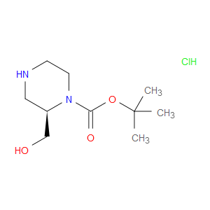 TERT-BUTYL (R)-2-(HYDROXYMETHYL)PIPERAZINE-1-CARBOXYLATE HYDROCHLORIDE - Click Image to Close