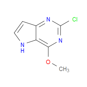2-CHLORO-4-METHOXY-5H-PYRROLO[3,2-D]PYRIMIDINE - Click Image to Close