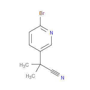 2-(6-BROMO-3-PYRIDYL)-2-METHYLPROPANENITRILE
