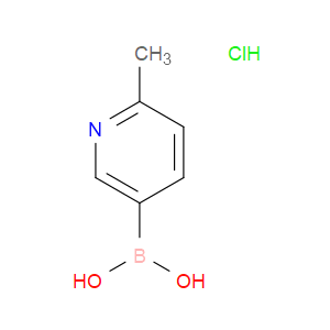 2-METHYLPYRIDINE-5-BORONIC ACID HYDROCHLORIDE - Click Image to Close