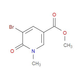 METHYL 5-BROMO-1-METHYL-6-OXO-1,6-DIHYDROPYRIDINE-3-CARBOXYLATE - Click Image to Close