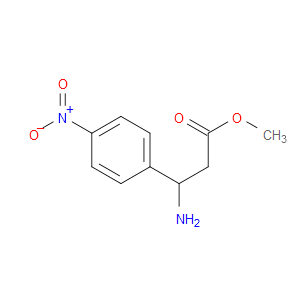 METHYL 3-AMINO-3-(4-NITROPHENYL)PROPANOATE
