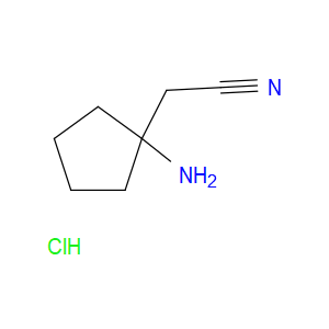 2-(1-AMINOCYCLOPENTYL)ACETONITRILE HYDROCHLORIDE