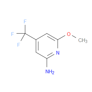 6-METHOXY-4-(TRIFLUOROMETHYL)PYRIDIN-2-AMINE