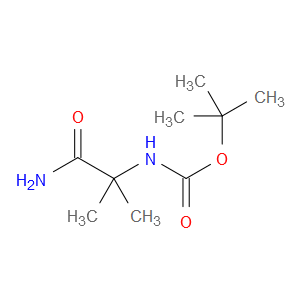 TERT-BUTYL (1-AMINO-2-METHYL-1-OXOPROPAN-2-YL)CARBAMATE