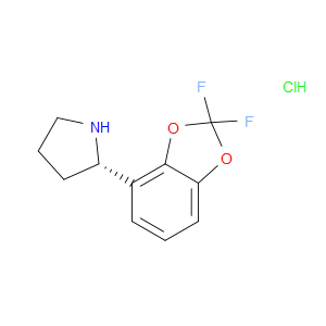 (S)-2-(2,2-DIFLUOROBENZO[D][1,3]DIOXOL-4-YL)PYRROLIDINE HYDROCHLORIDE