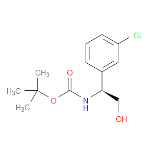(S)-TERT-BUTYL (1-(3-CHLOROPHENYL)-2-HYDROXYETHYL)CARBAMATE - Click Image to Close